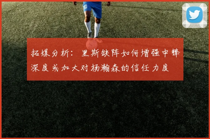 拓媒分析：里斯缺阵如何增强中锋深度或加大对杨瀚森的信任力度